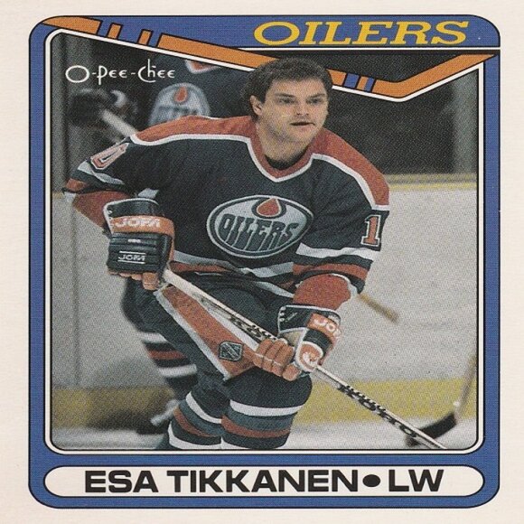 Esa Tikkanen Edmonton Oilers NHL Hockey Card Collection - 4 Card Set - Picture 3 of 5